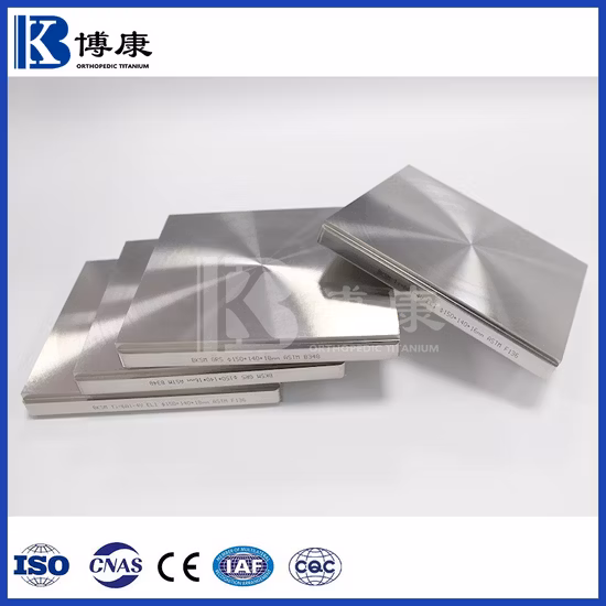 Grade 5 Titanium Dental Blocks Dental Lab Materials