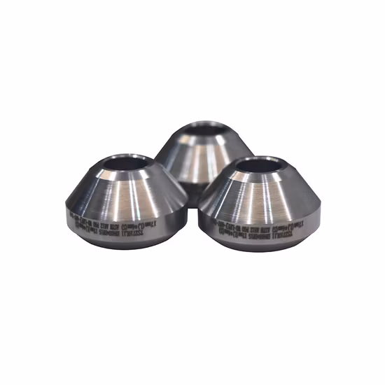 ASTM B363 Gr2 Grade 2 Pure Titanium Fitting Material for Exhaust System 