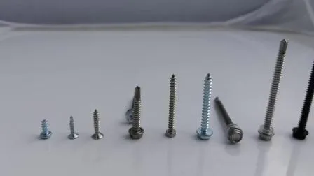 Wholesale 5 Color Painted Titanium Bolt Metal Flange Hex Head Self Drilling Screw/Stainless Steel Screw 