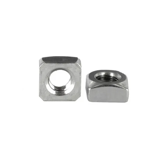 DIN 557 Grade 2 PC Titanium Square Nuts for Motorcycle 