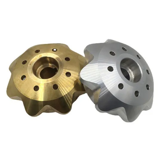 CNC Custom Machined Titanium Stainless Steel Brass Aluminum CNC Machining 4 5 Axis Service Machining Parts 