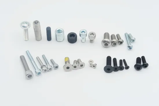 Vodafast Carbon Steel Stainless Steel Titanium Black Screws 