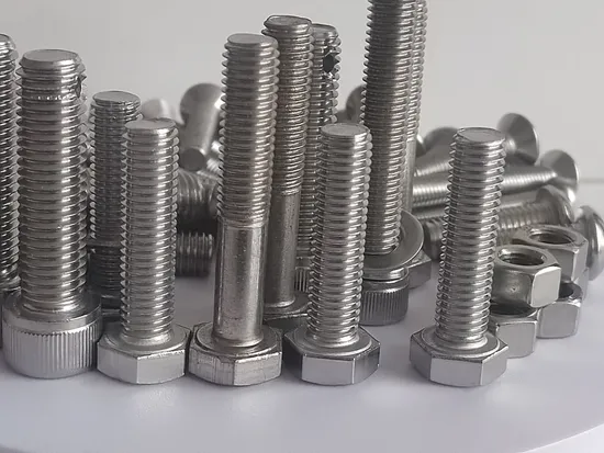 Customized Gr5 Titanium Screws Titanium Bolts Titanium Nuts 