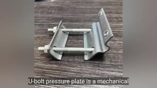Wholesale Customized Titanium Aluminum Photovoltaic Pressure Plate Bending Pressure Plate U