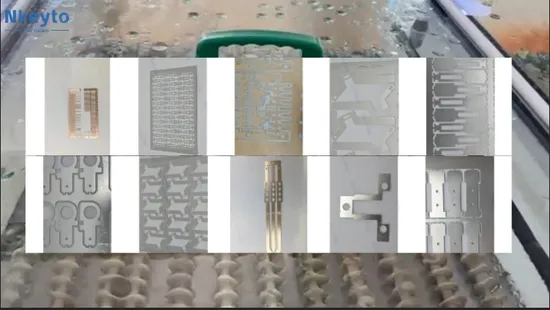 Thin Metal Thermistor Leadframe with Positioning Holes 