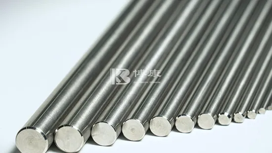 ASTM B348 Industrial Grade Titanium Round Rod Corrosion Resistance Titanium Material 